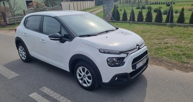 Citroen C3 cena 49900 przebieg: 28000, rok produkcji 2021 z Skierniewice małe 79